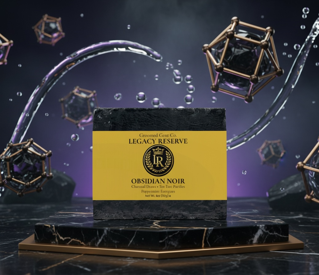 OBSIDIAN NOIR — Charcoal Body Bar